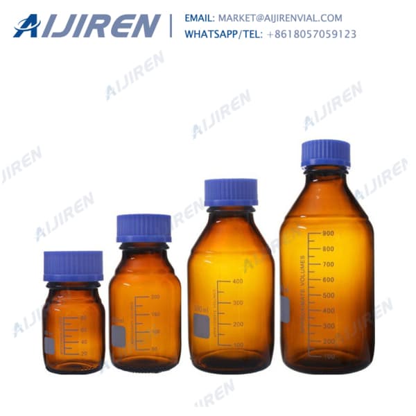 Certified glass reagent bottle 1000ml Mycap-Aijiren Vials 